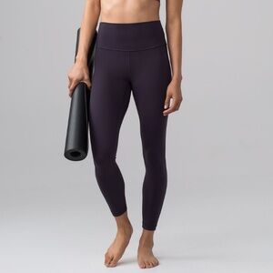 Lululemon Aligns 25” Boysenberry Purple Size 4